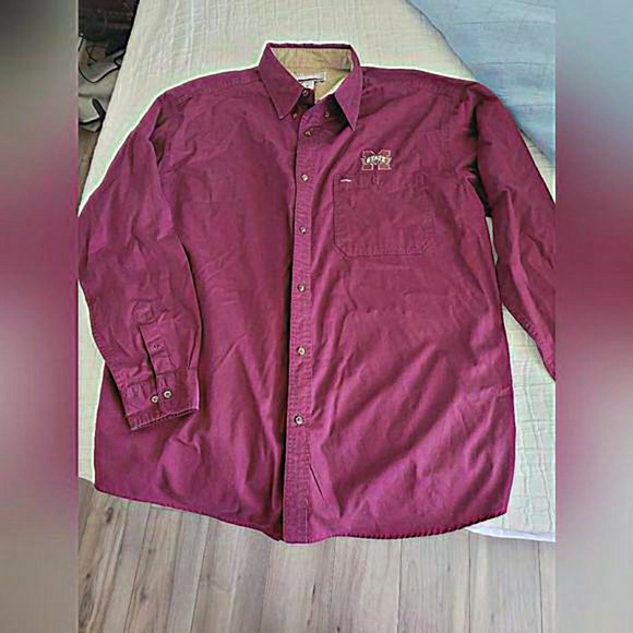 Cheyenne River Mississippi State Casual Button down shirt - Picture 1 of 3